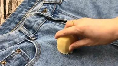 土豆加食鹽在褲子上擦一擦，厲害用途一般人不知道，真是聰明