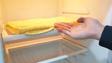 放一條毛巾在冰箱真實用，解決了家家戶戶的煩惱，簡單實用真棒